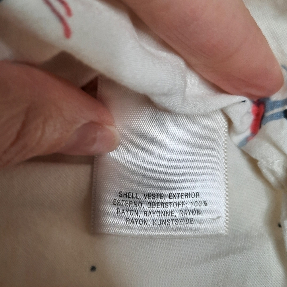 Anthropologie Maeve Conversationalist Ski Blouse 0 - Picture 7 of 9
